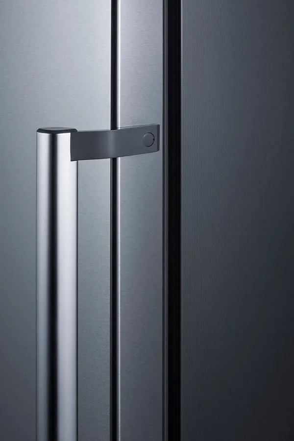 Summit FFBF192SSBIIMLHD 24" Wide Built-In Bottom Freezer Refrigerator With Icemaker