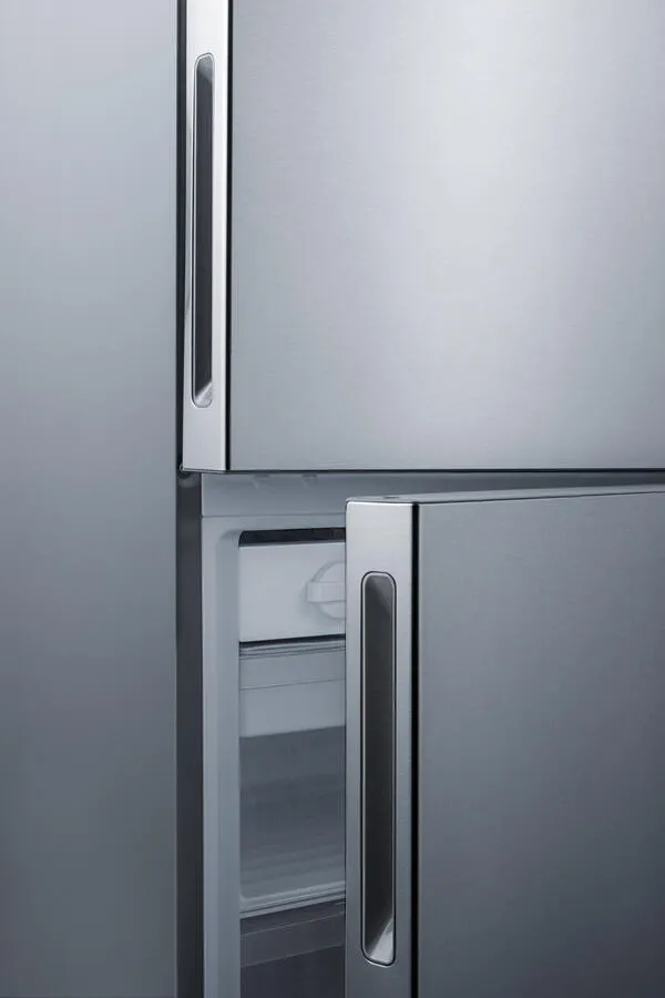 Summit FFBF279SSBI 28" Wide Built-In Bottom Freezer Refrigerator