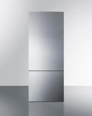 Summit FFBF279SSXIM 28" Wide Bottom Freezer Refrigerator