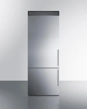 Summit FFBF279SSXIMH72LHD 28" Wide Bottom Freezer Refrigerator