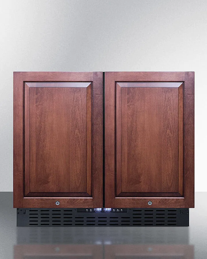 Summit FFRF36IF 36" Wide Built-In Refrigerator-Freezer