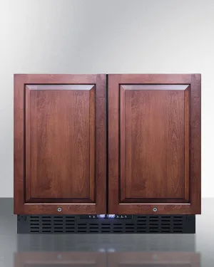 Summit FFRF36IF 36" Wide Built-In Refrigerator-Freezer