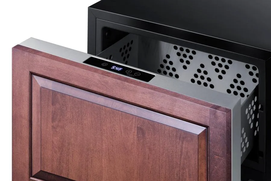 Summit LX1DPNR 18" Wide Built-In Beautifridge Cosmetics Refrigerated Drawer (Panel Not Included)