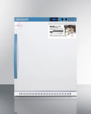 Summit MLRS62BIADAMCLK 6 Cu.Ft. Momcube Breast Milk Refrigerator, Ada Height