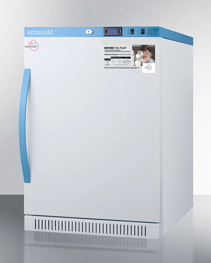 Summit MLRS6MC 6 Cu.Ft. Momcube Breast Milk Refrigerator, Ada Height