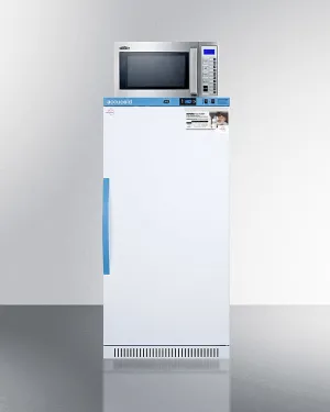 Summit MLRS8MCLKSCM1000SS 8 Cu.Ft. Momcube Breast Milk Refrigerator/Microwave Combination