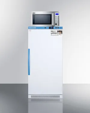 Summit MLRS8MCSCM1000SS 8 Cu.Ft. Momcube Breast Milk Refrigerator/Microwave Combination