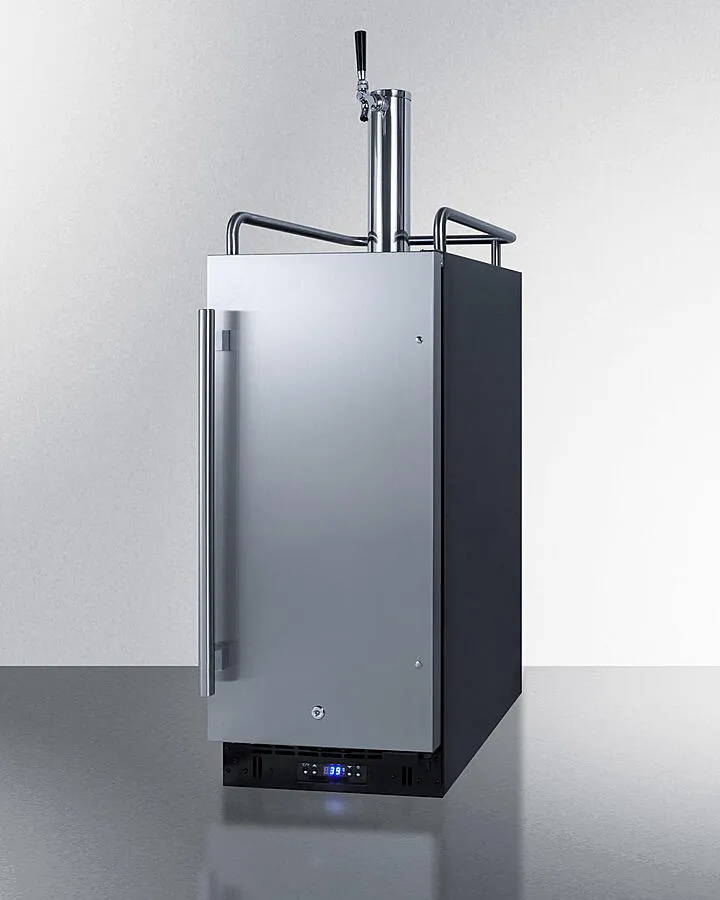 Summit SBC15CF 15" Wide Built-In Coffee Kegerator