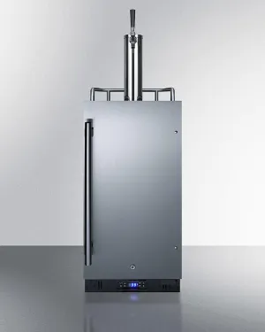 Summit SBC15CF 15" Wide Built-In Coffee Kegerator