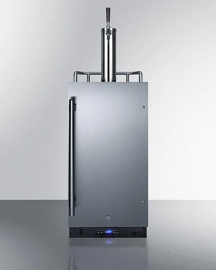 Summit SBC15CF 15" Wide Built-In Coffee Kegerator