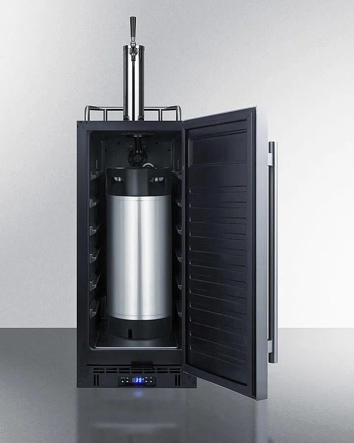 Summit SBC15CF 15" Wide Built-In Coffee Kegerator