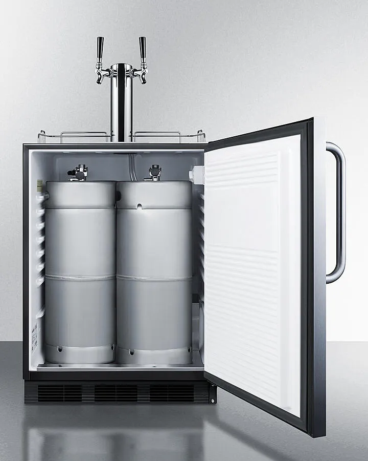 Summit SBC54OSBIADA 24" Wide Outdoor Kegerator, Ada Compliant