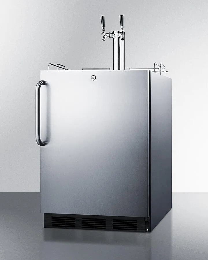 Summit SBC54OSBIADA 24" Wide Outdoor Kegerator, Ada Compliant