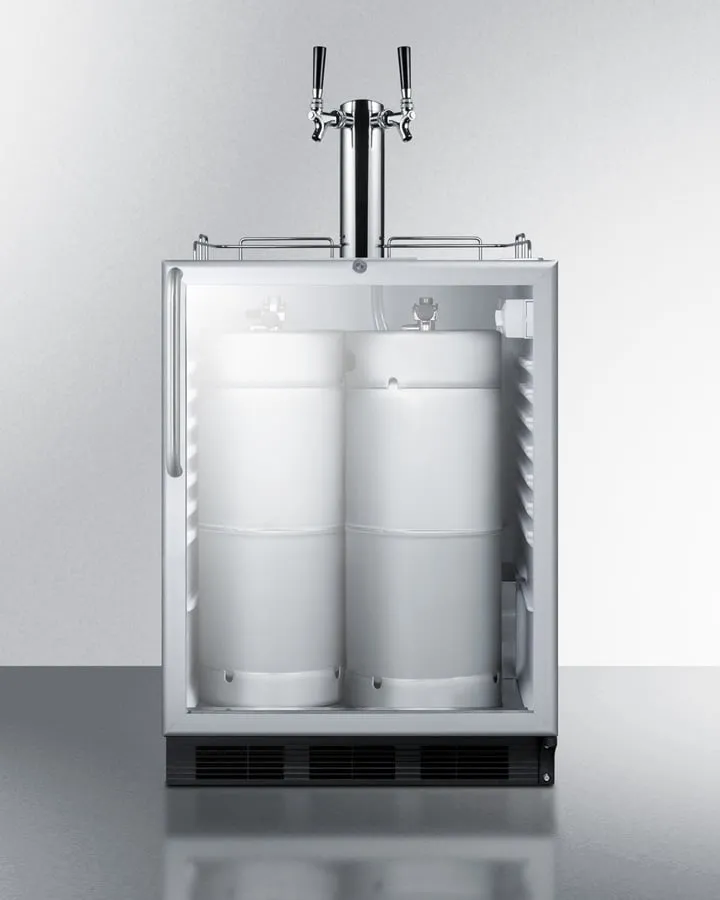 Summit SBC56GBICSSADA 24" Wide Built-In Beer Dispenser, Ada Compliant