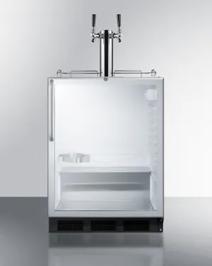 Summit SBC56GBICSSADA 24" Wide Built-In Beer Dispenser, Ada Compliant