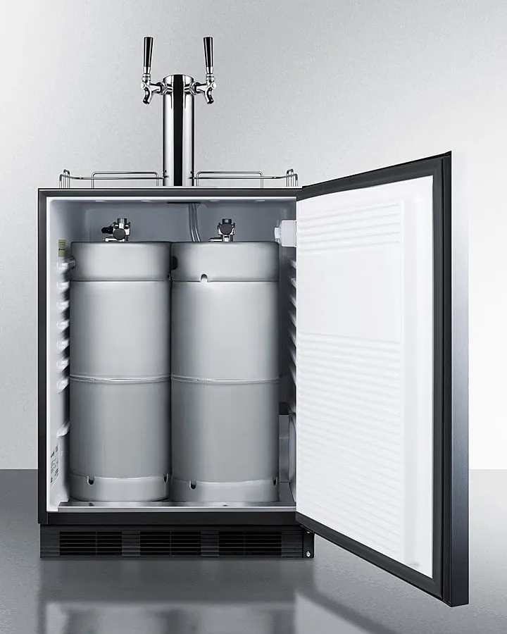 Summit SBC58BLBIADA 24" Wide Built-In Kegerator, Ada Compliant