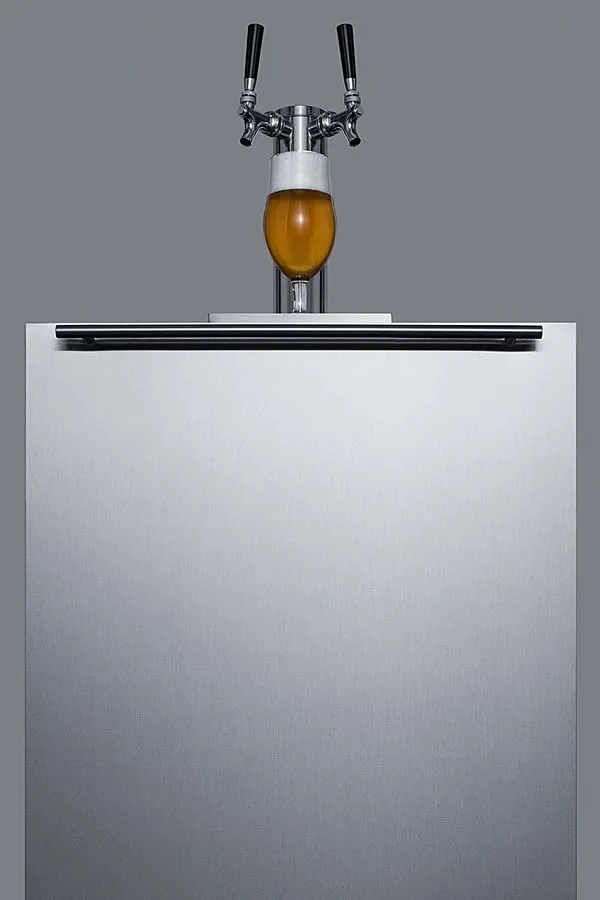 Summit SBC58BLBIADA 24" Wide Built-In Kegerator, Ada Compliant