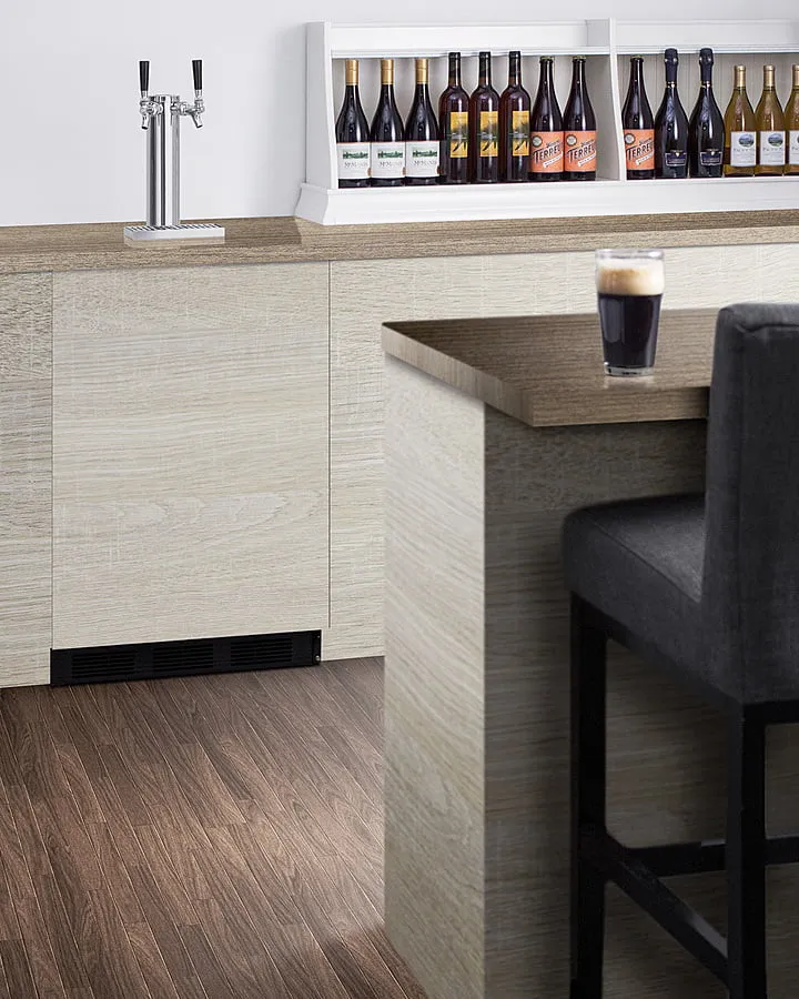 Summit SBC58BLBIADAIF 24" Wide Built-In Kegerator, Ada Compliant