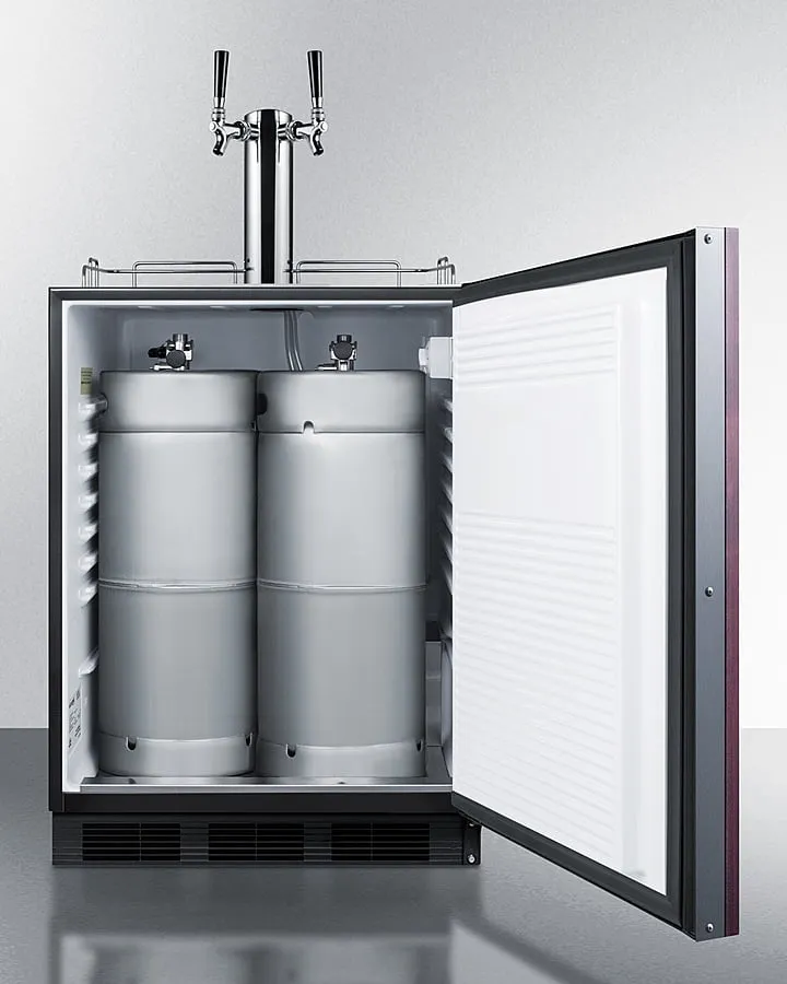 Summit SBC58BLBIADAIF 24" Wide Built-In Kegerator, Ada Compliant