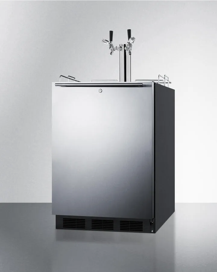 Summit SBC58BLBIADALOCK 24" Wide Built-In Kegerator, Ada Compliant