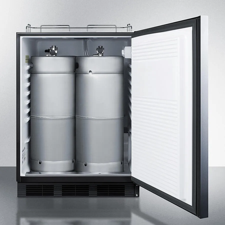 Summit SBC58BLBIADANK 24" Wide Built-In Kegerator, Ada Compliant
