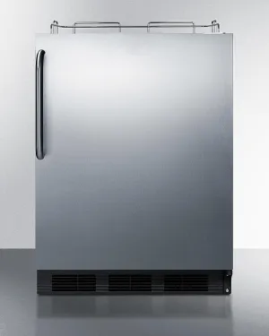 Summit SBC58BLBICSSADANK 24" Wide Built-In Kegerator, Ada Compliant