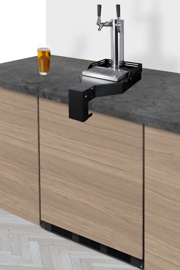 Summit SBC58BLIFFLTWCFADA 24" Wide Built-In Floating Tap Cold Brew Kegerator, Ada-Compliant