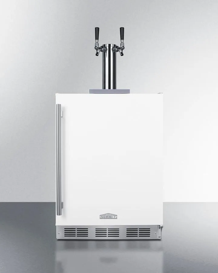Summit SBC58WHBIADA 24" Wide Built-In Kegerator, Ada Compliant