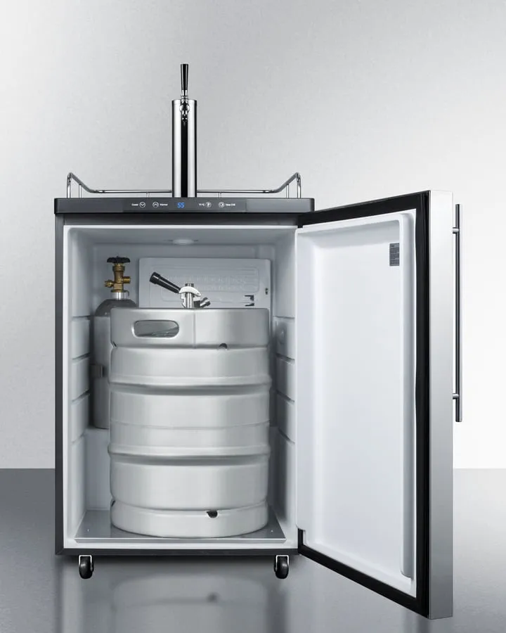 Summit SBC635M7SSHV 24" Wide Kegerator