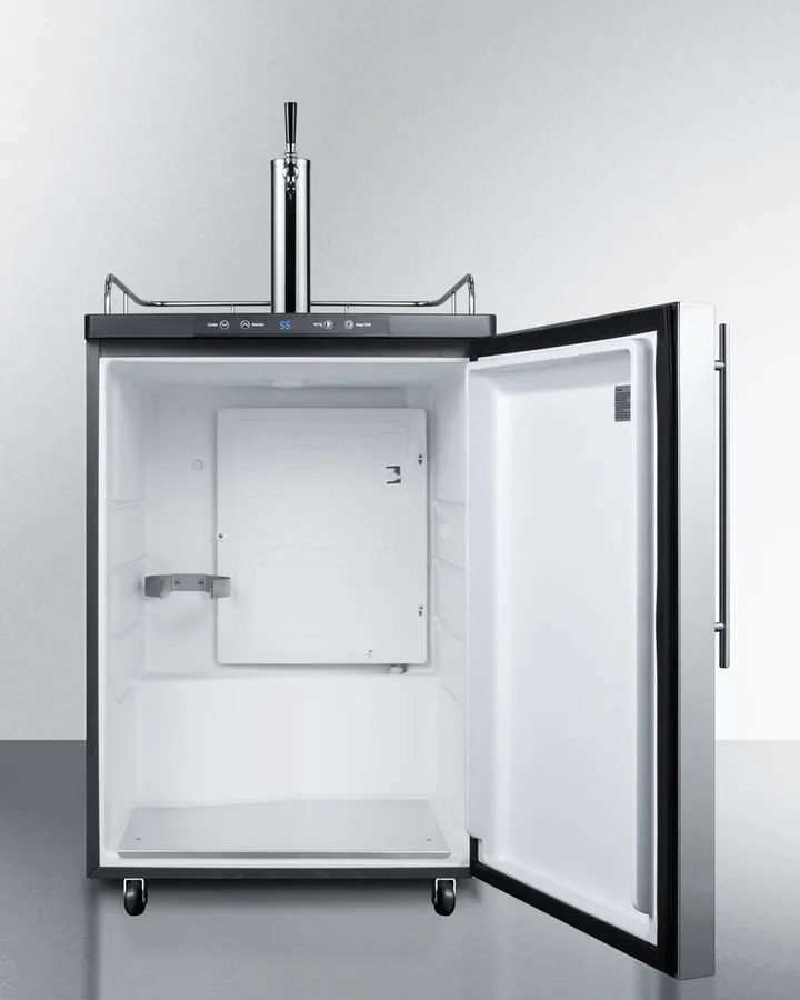 Summit SBC635M7SSHV 24" Wide Kegerator