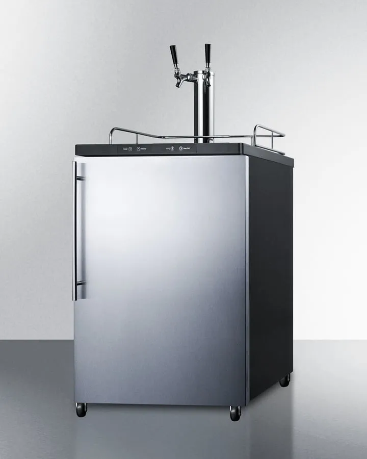 Summit SBC635M7SSHVTWIN 24" Wide Kegerator