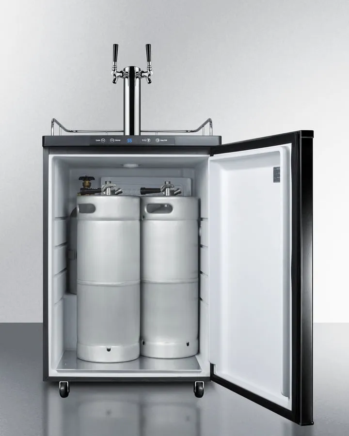 Summit SBC635M7TWIN 24" Wide Kegerator