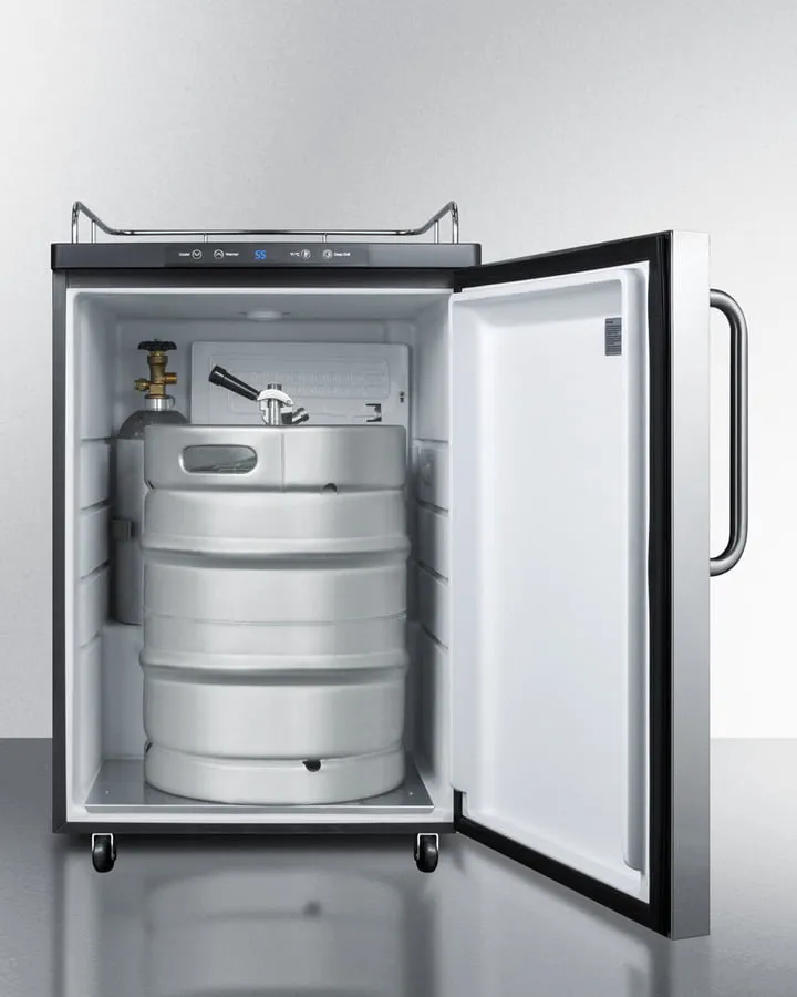 Summit SBC635MBI7NKSSTB 24" Wide Built-In Kegerator