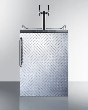 Summit SBC635MBIDPLTWIN 24" Wide Built-In Kegerator