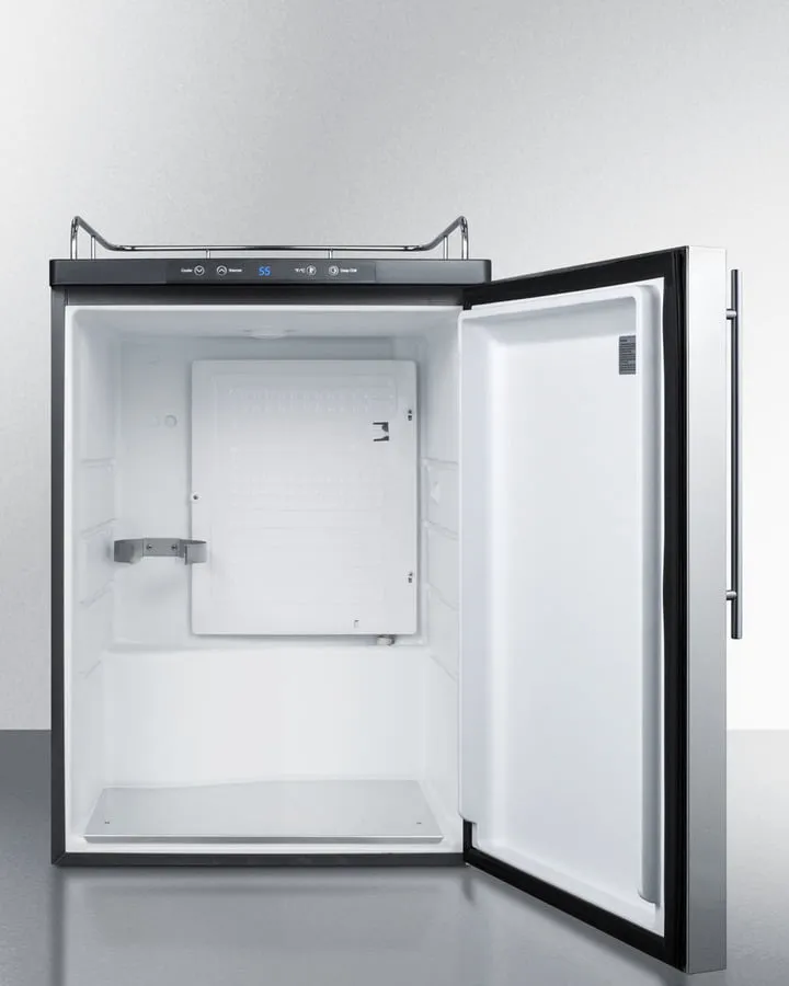 Summit SBC635MBINKSSHV 24" Wide Built-In Kegerator