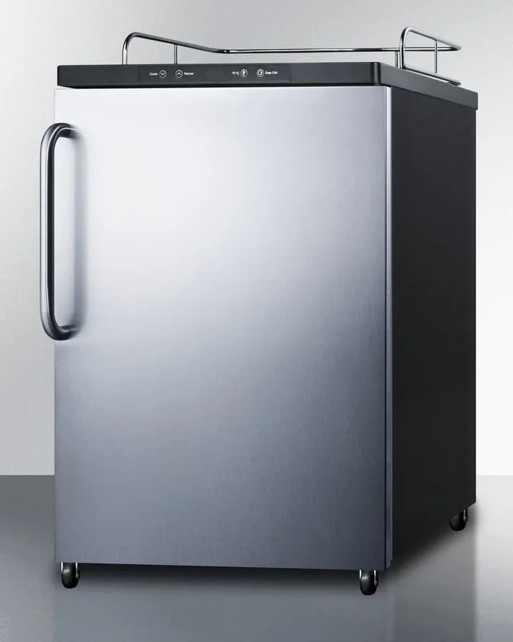Summit SBC635MBINKSSTB 24" Wide Built-In Kegerator