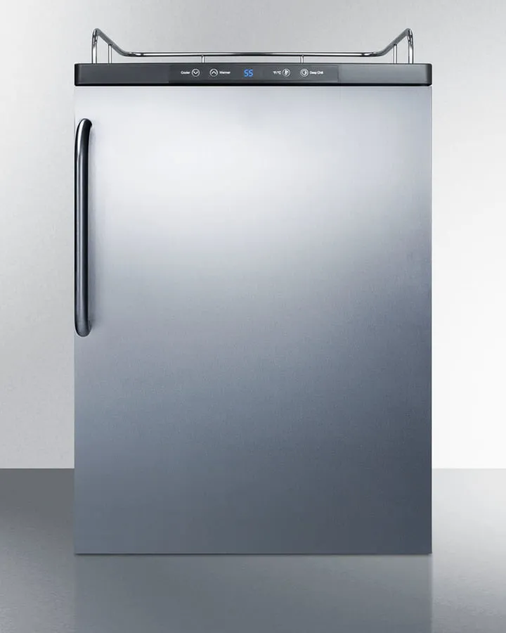 Summit SBC635MBINKSSTB 24" Wide Built-In Kegerator