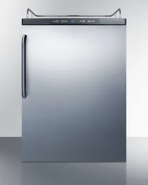 Summit SBC635MBINKSSTB 24" Wide Built-In Kegerator