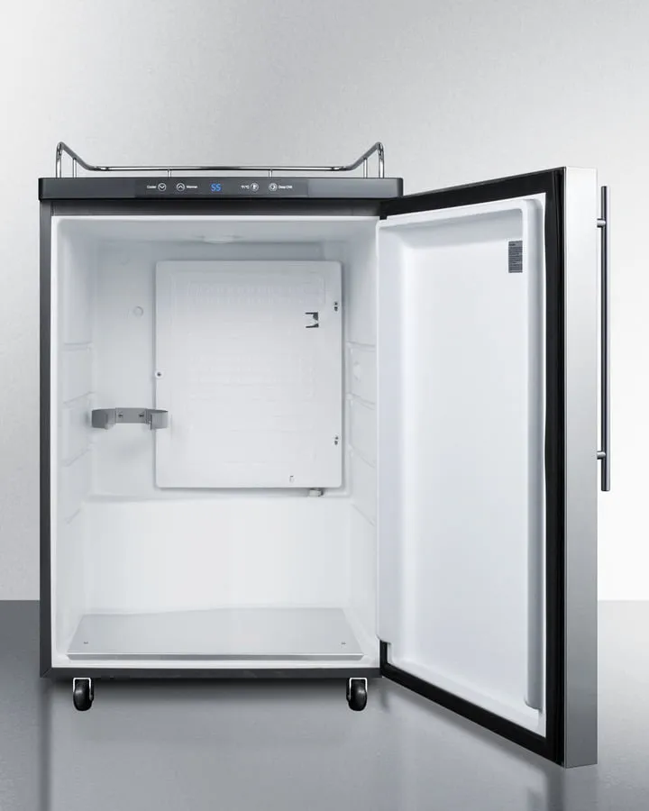 Summit SBC635MNKSSHV 24" Wide Kegerator