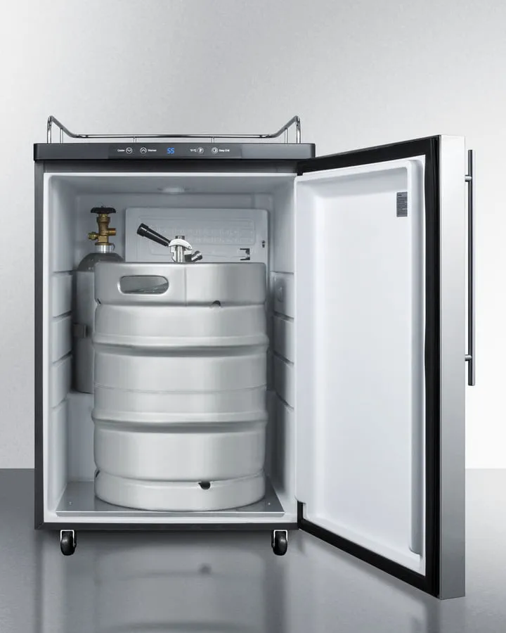 Summit SBC635MNKSSHV 24" Wide Kegerator