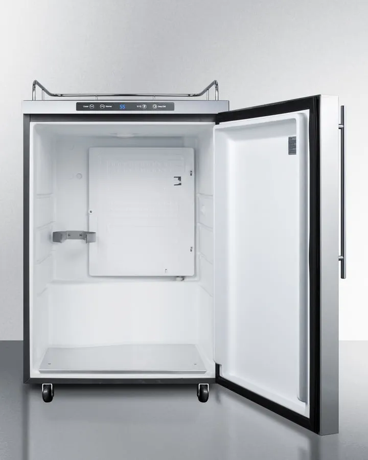 Summit SBC635MOS7NKHV 24" Wide Outdoor Kegerator