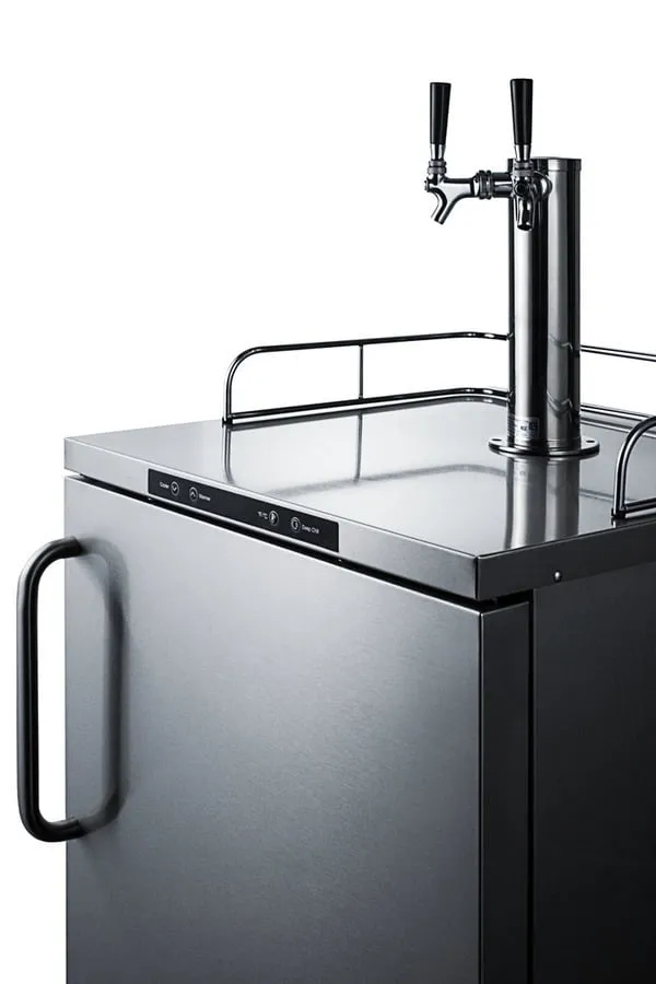 Summit SBC635MOS7TWIN 24" Wide Outdoor Kegerator