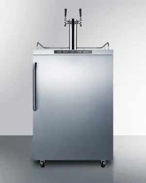 Summit SBC635MOS7TWIN 24" Wide Outdoor Kegerator