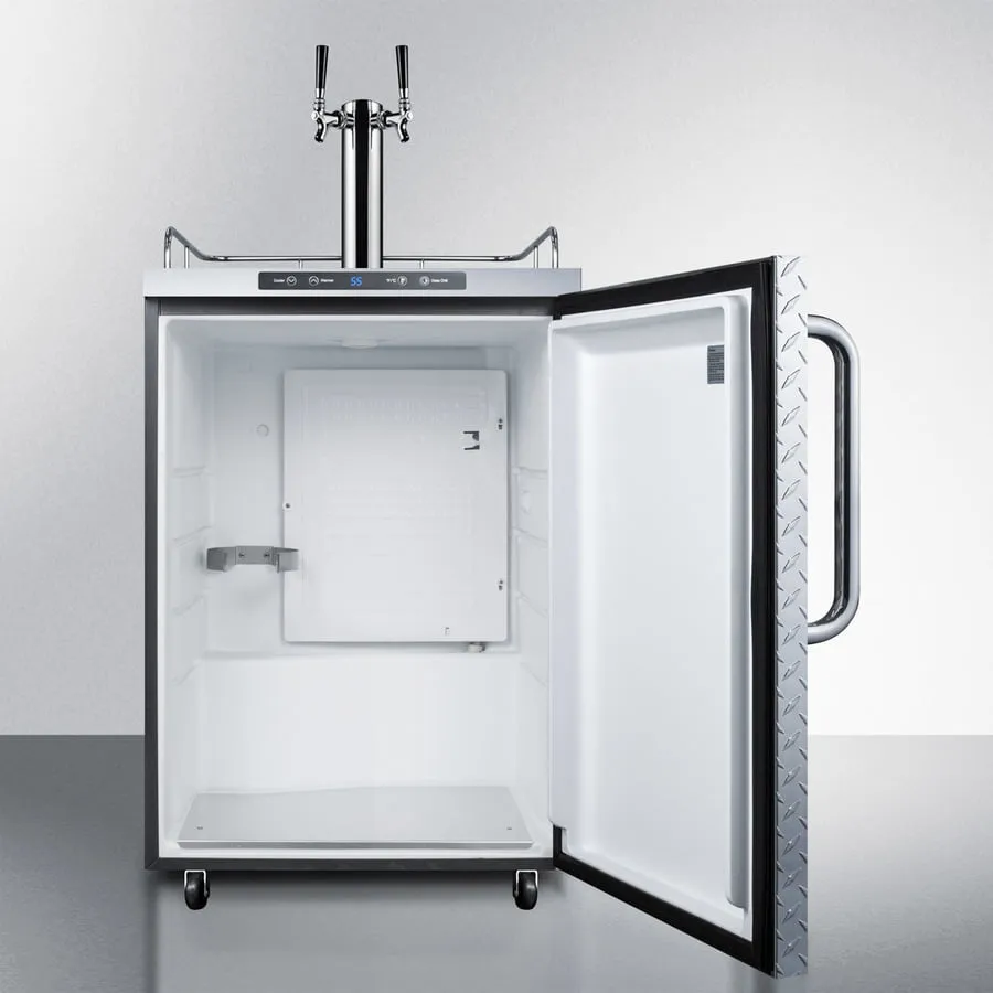 Summit SBC635MOSDPLTWIN 24" Wide Outdoor Kegerator