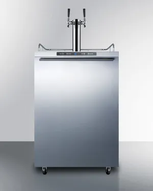 Summit SBC635MOSHHTWIN 24" Wide Outdoor Kegerator