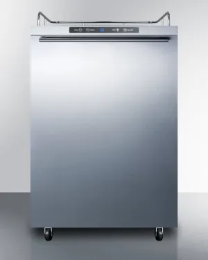 Summit SBC635MOSNKHH 24" Wide Outdoor Kegerator