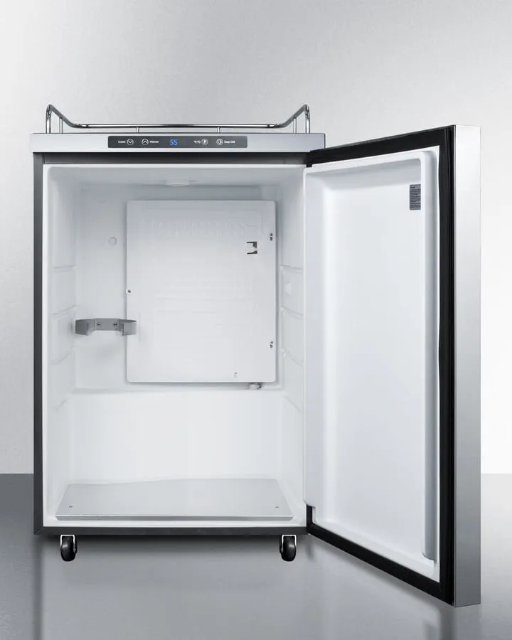 Summit SBC635MOSNKHH 24" Wide Outdoor Kegerator