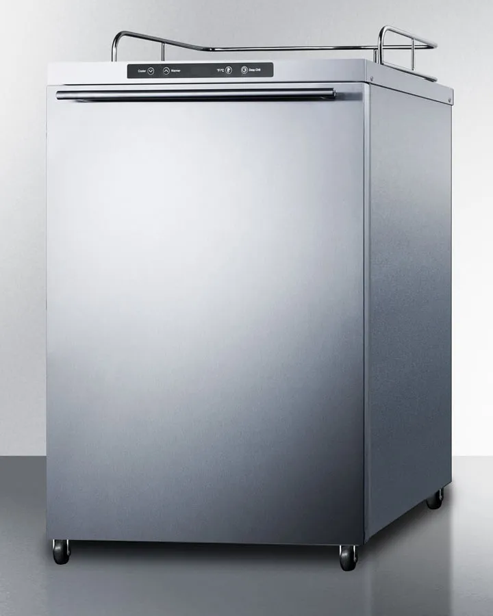 Summit SBC635MOSNKHH 24" Wide Outdoor Kegerator
