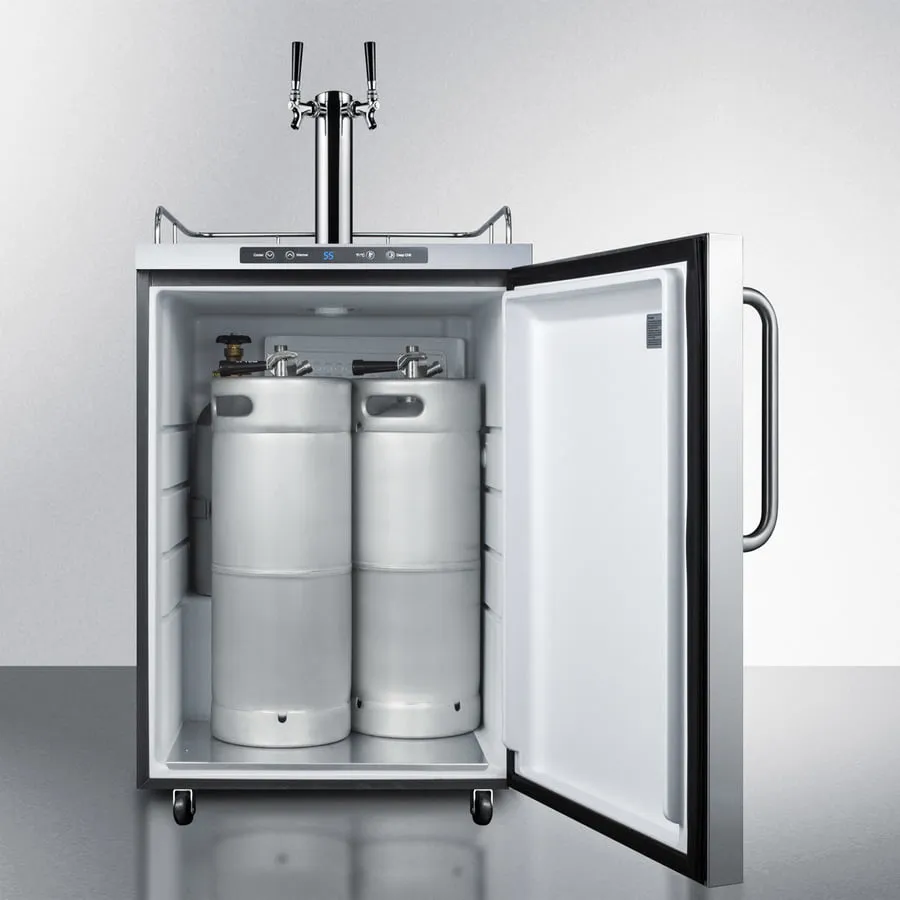 Summit SBC635MOSTWIN 24" Wide Outdoor Kegerator