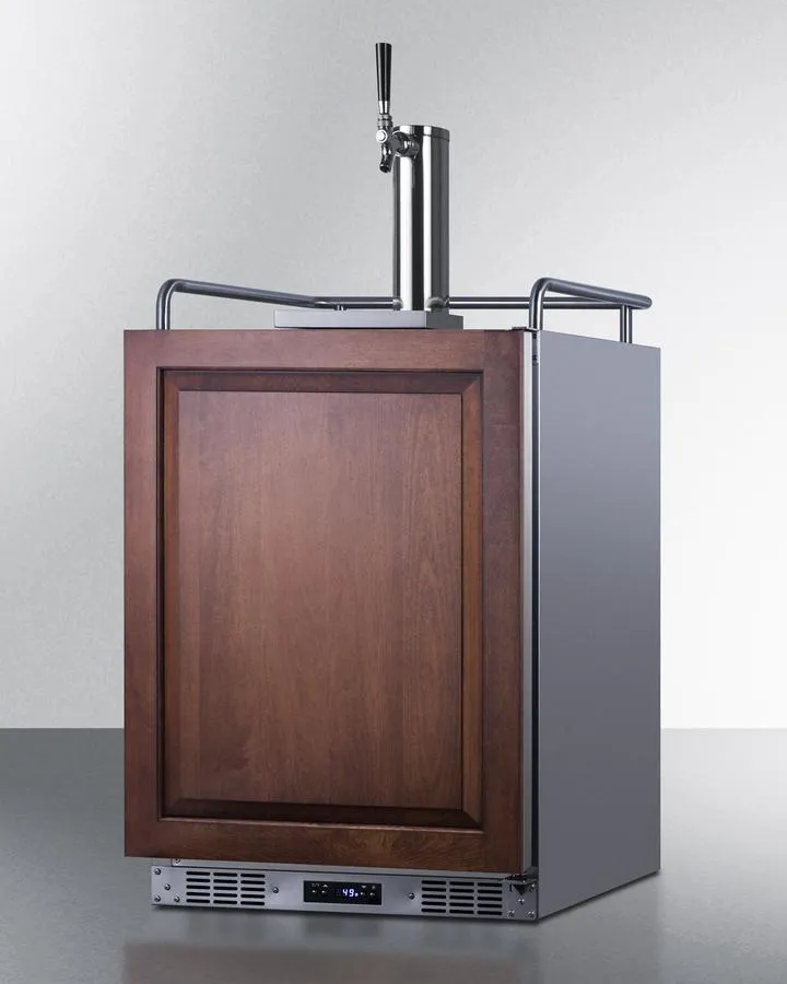 Summit SBC682PNR 24" Wide Built-In Kegerator (Panel Not Included)